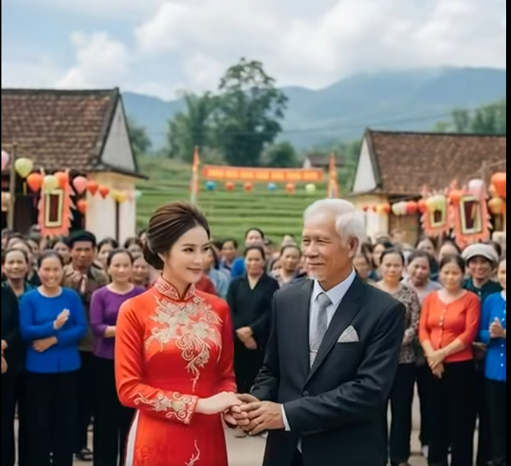 Cô g;ái 27t cưới ông lão 72t khiến cả làng xôn xao nói cô th;a;m t;i;ề;n, 3 tháng sau ông quadoi hé l;ộ bí mật rơi nước mắt.