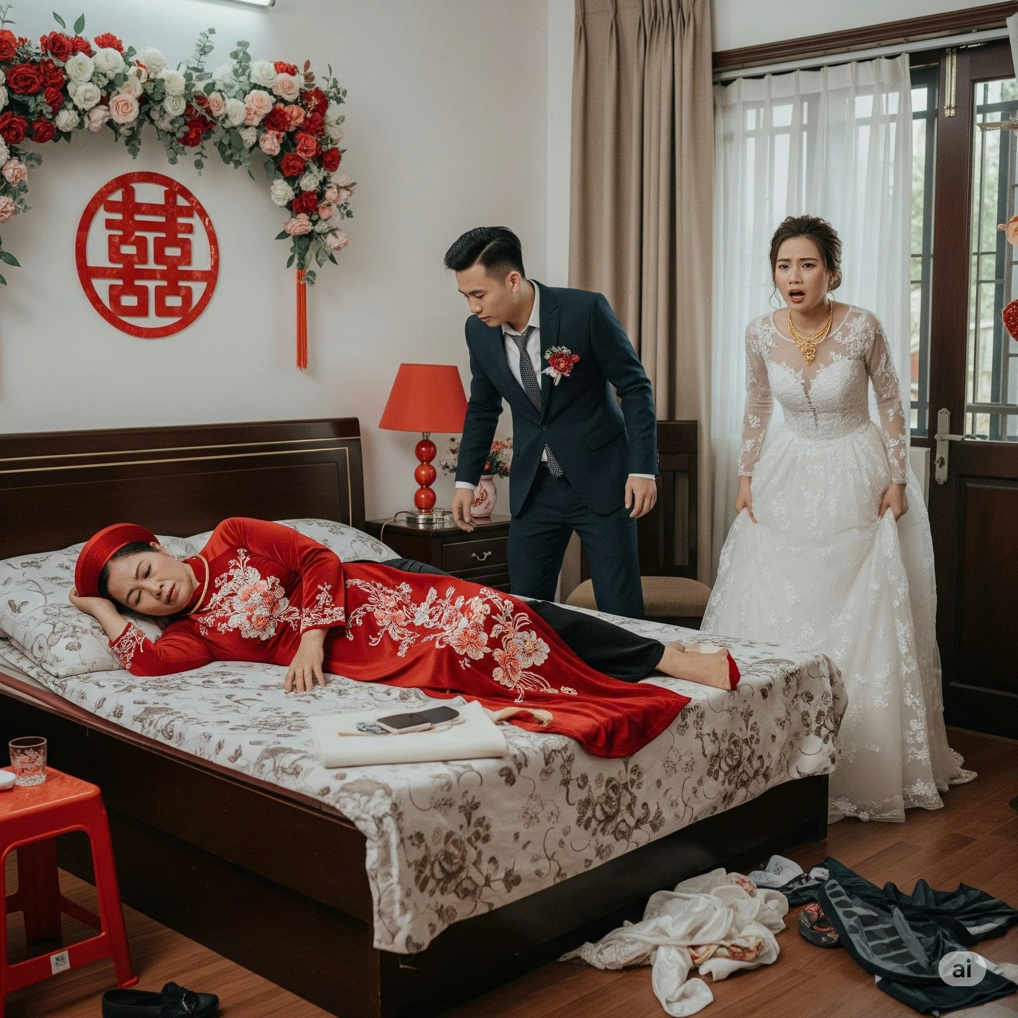 Tưởng được tâ-n h-ôn với chồng, ai ngờ đêm đầu tiên tôi phải nhường giường cho mẹ chồng vì bà “say rượu