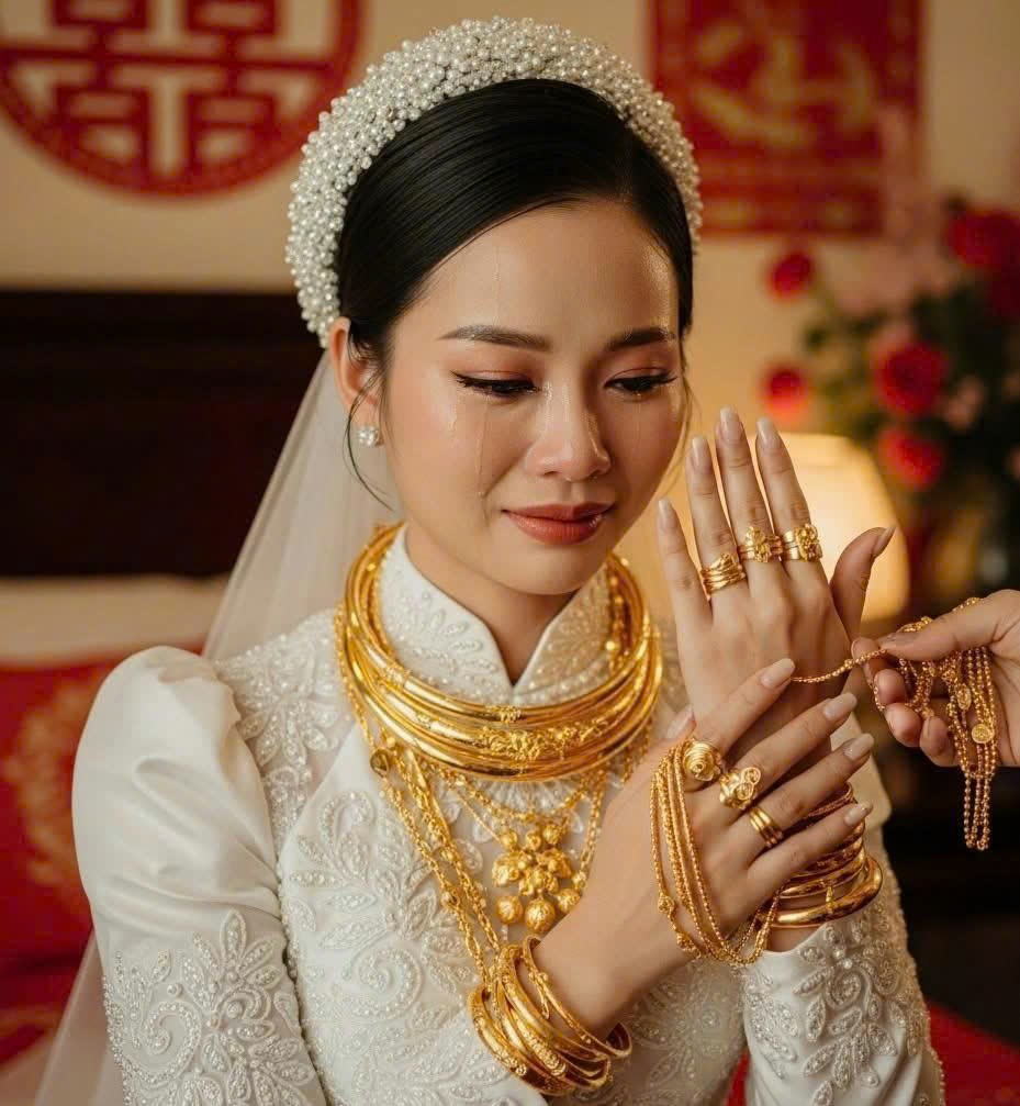 Ham lấy chồng đại gia, ngày cưới tôi đeo vàng kín cổ, ai ngờ trong đêm tân hôn, vừa thấy chồng bước ra từ nhà tắm, tôi chỉ muốn tông cửa bỏ chạy