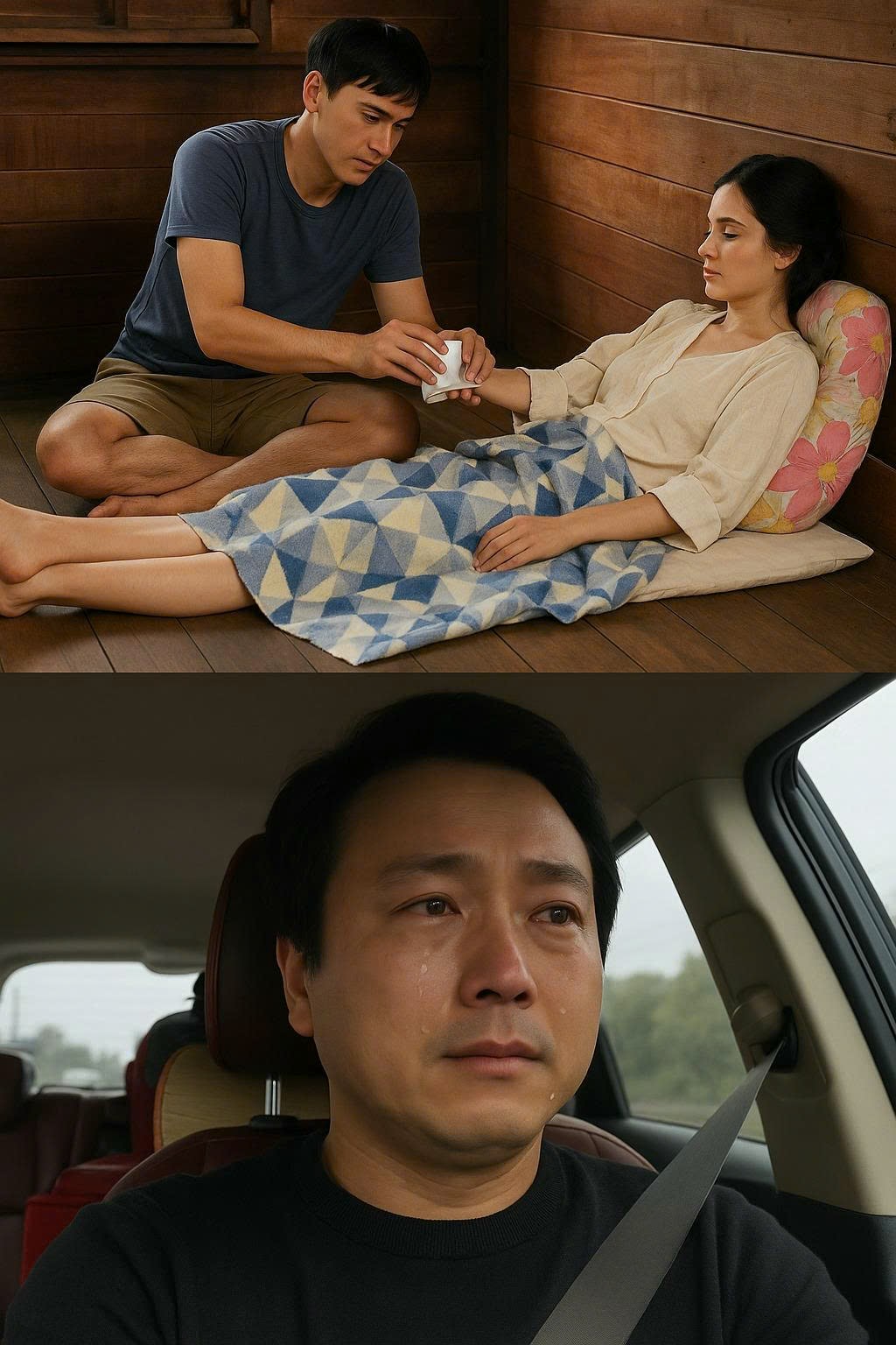 Vợ bị bị tai nạn liệt nên 4 tháng rồi tôi không được làm chuyện ấy, bí bách quá tôi để mặc cô ta 10 ngày trời để đi xả láng với em gái cùng công ty.