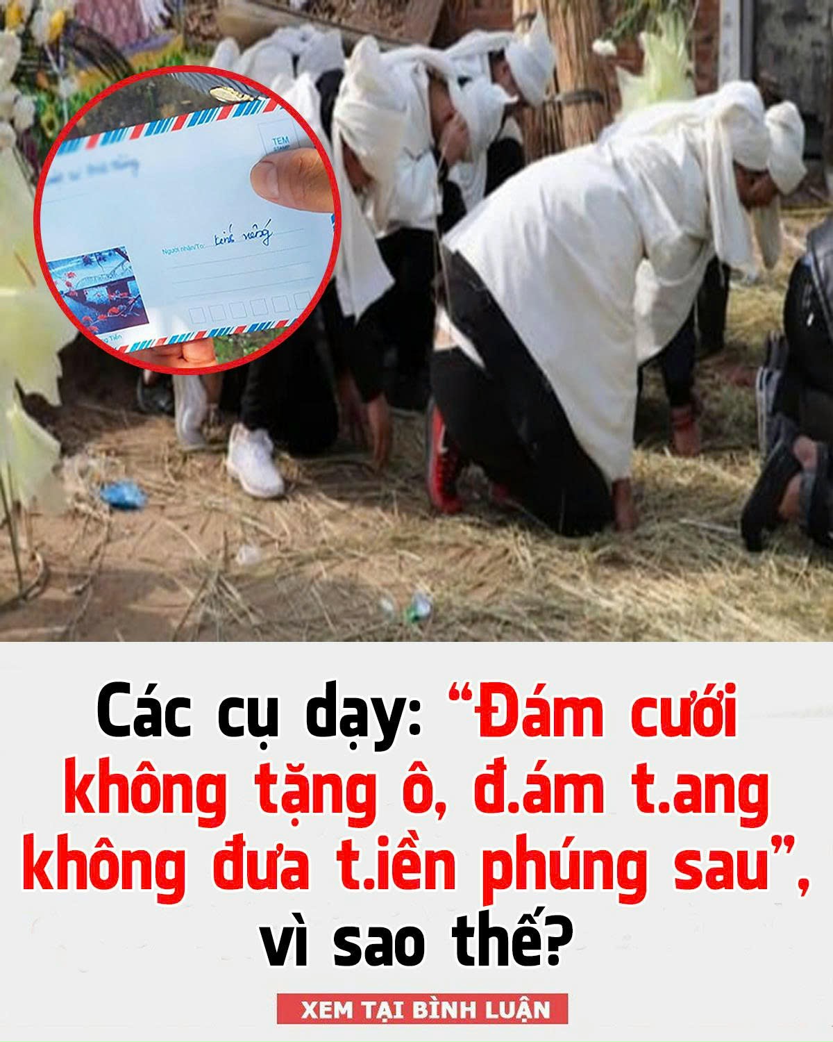 ‘Đám cưới không tặng ô, mừng thọ không tặng thuốc lá, đám tang không đưa tiền phúng sau’, ai cũng phải biết đến phép lịch sự này!
