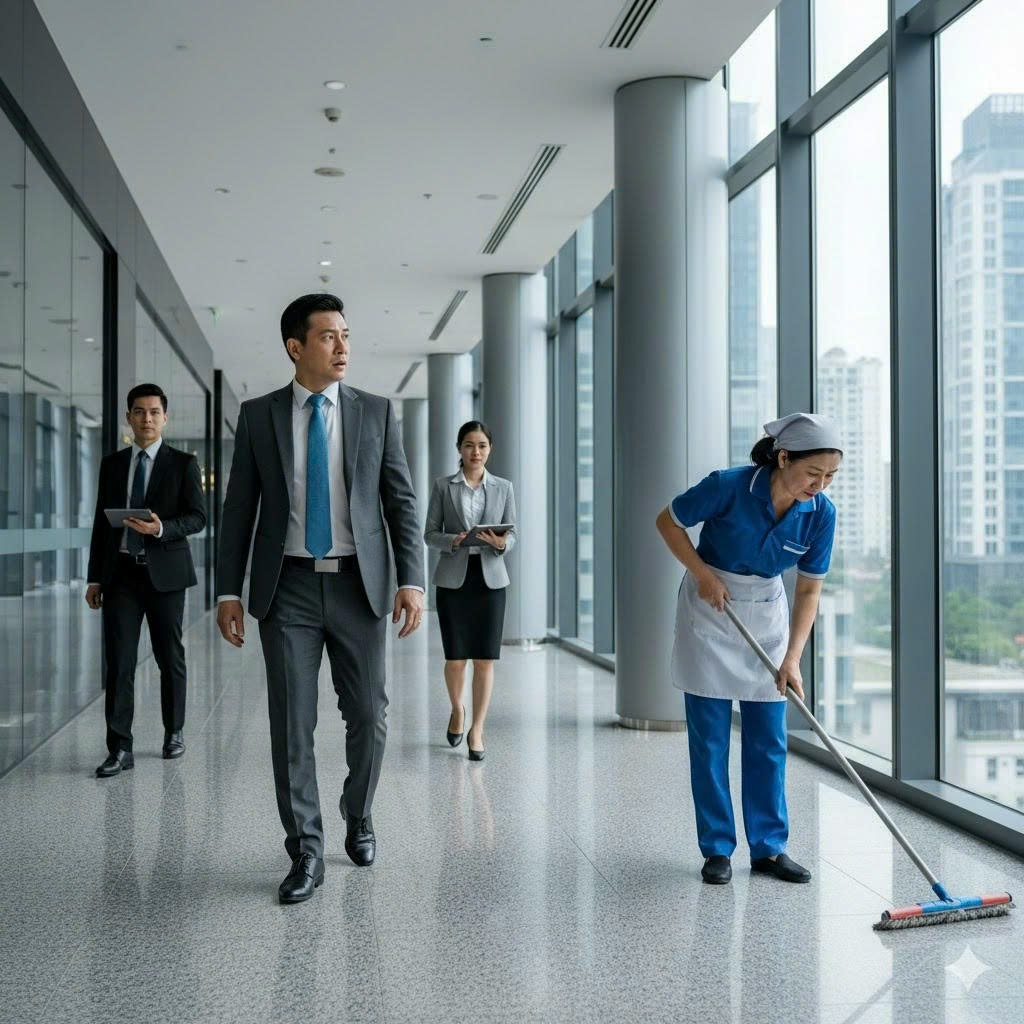 Bắt gặp vợ cũ làm lao công sau 17 năm ly hôn, định lấy tiền giúp cô nói 1 tin vui khiến tôi đứng hình