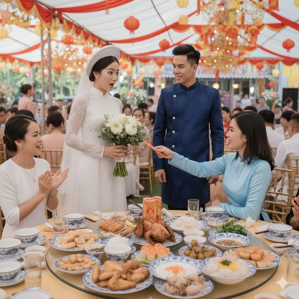 Mừng cưới bạn thân 5 triệu, tôi sững sờ khi mở phong bì bạn mừng sau 2 năm