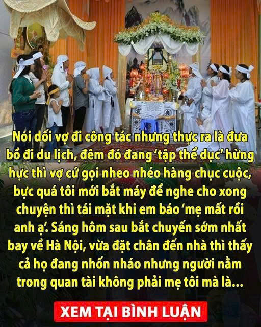 Nói dối vợ đi công tác nhưng thực ra là đưa bồ đi du lịch, đêm đó đang ‘tập thể dục’ hừng hực thì vợ cứ gọi nheo nhéo hàng chục cuộc,